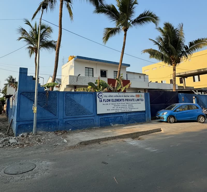 IA Flow Elements facility, SIDCO Industrial Estate, Ambattur, Chennai